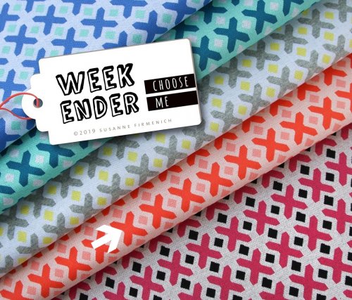 RESTSTÜCK 0,90m !!! - Bio Jacquard - Choose Me - Col.04 - Weekender - Hamburger Liebe - Albstoffe